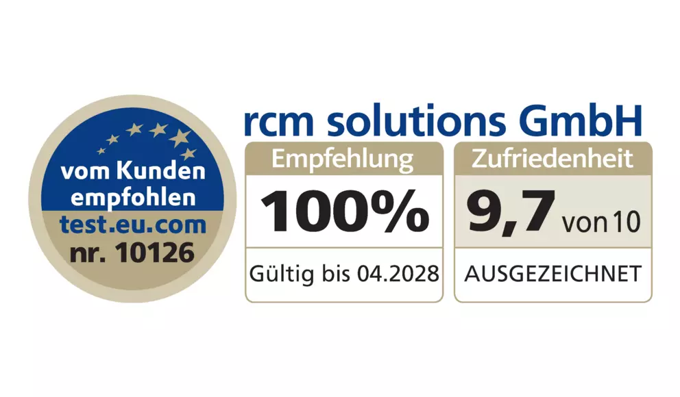 Empfehlungsrate: 100%